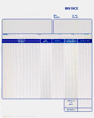 Service Invoice